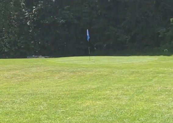Plenty of room across the course.