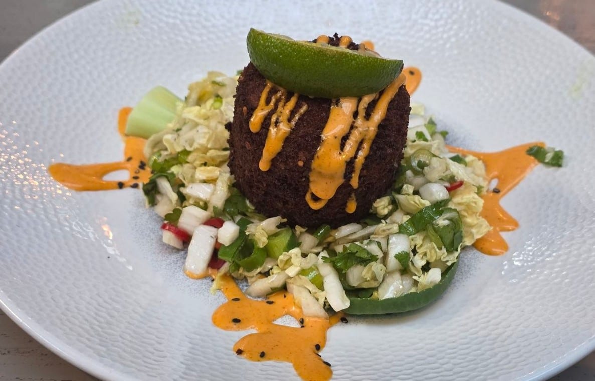 The Fish Cakes starter.