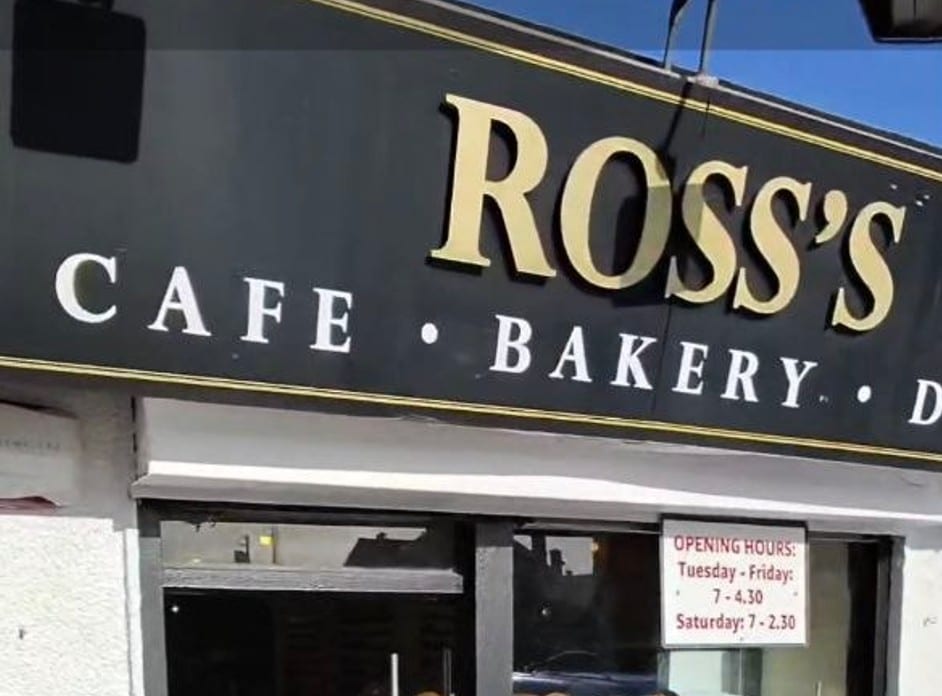 Ross's Bakery opening hours.